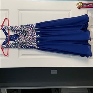 Homecoming Short Royal Blue dress